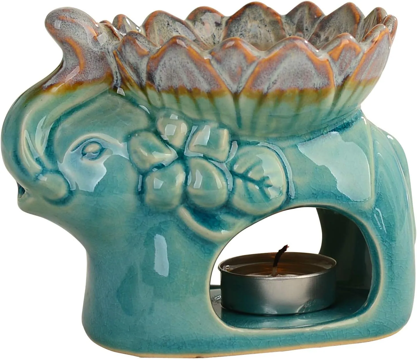AIXIANG Elephant Ceramic Oil Burner & Wax Warmer